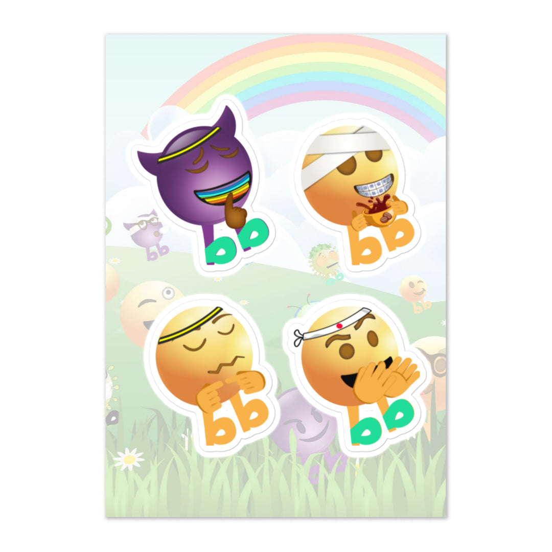 Megabb PaPa Stickers - Emojibb