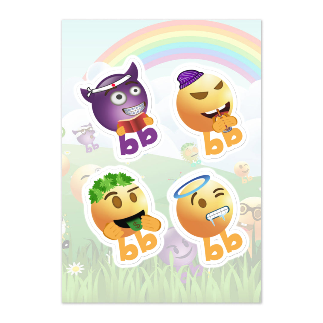 Megabb PaPa Stickers - Emojibb