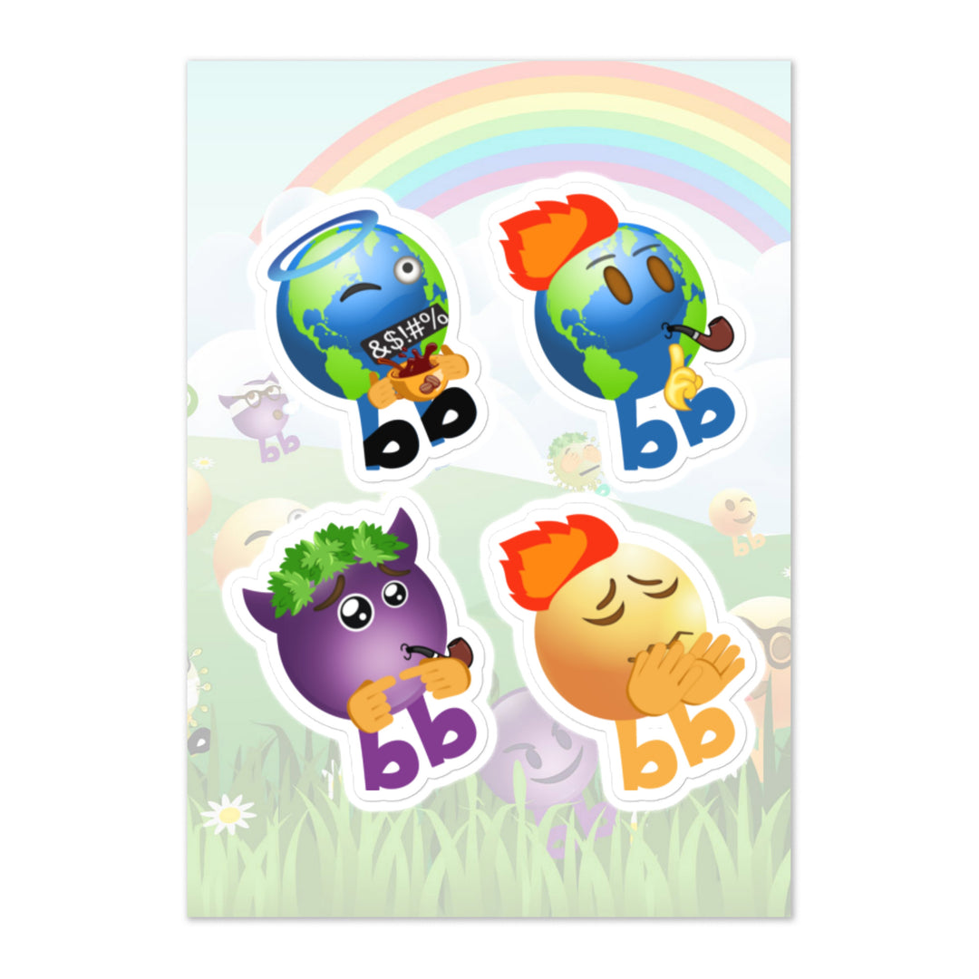 Megabb PaPa Stickers - Emojibb