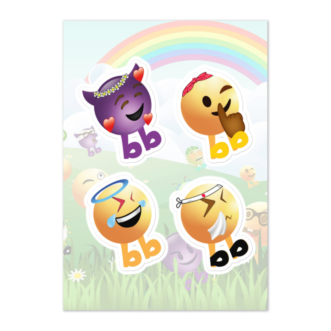 Megabb PaPa Stickers - Emojibb