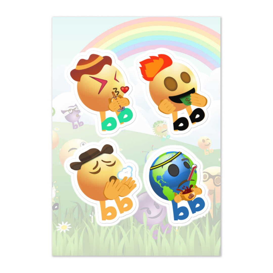 Megabb PaPa Stickers - Emojibb