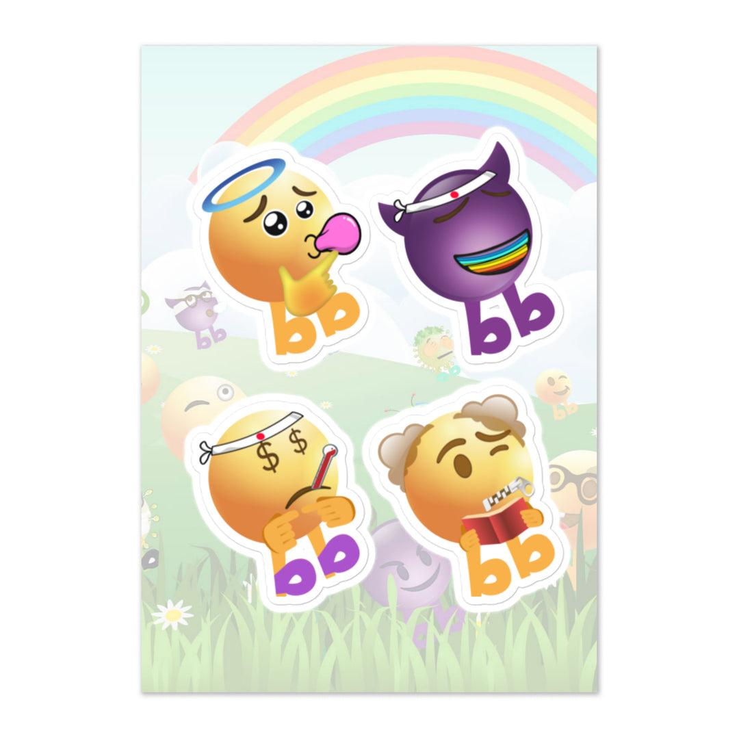 Megabb PaPa Stickers - Emojibb