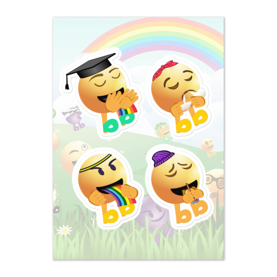 Megabb PaPa Stickers - Emojibb