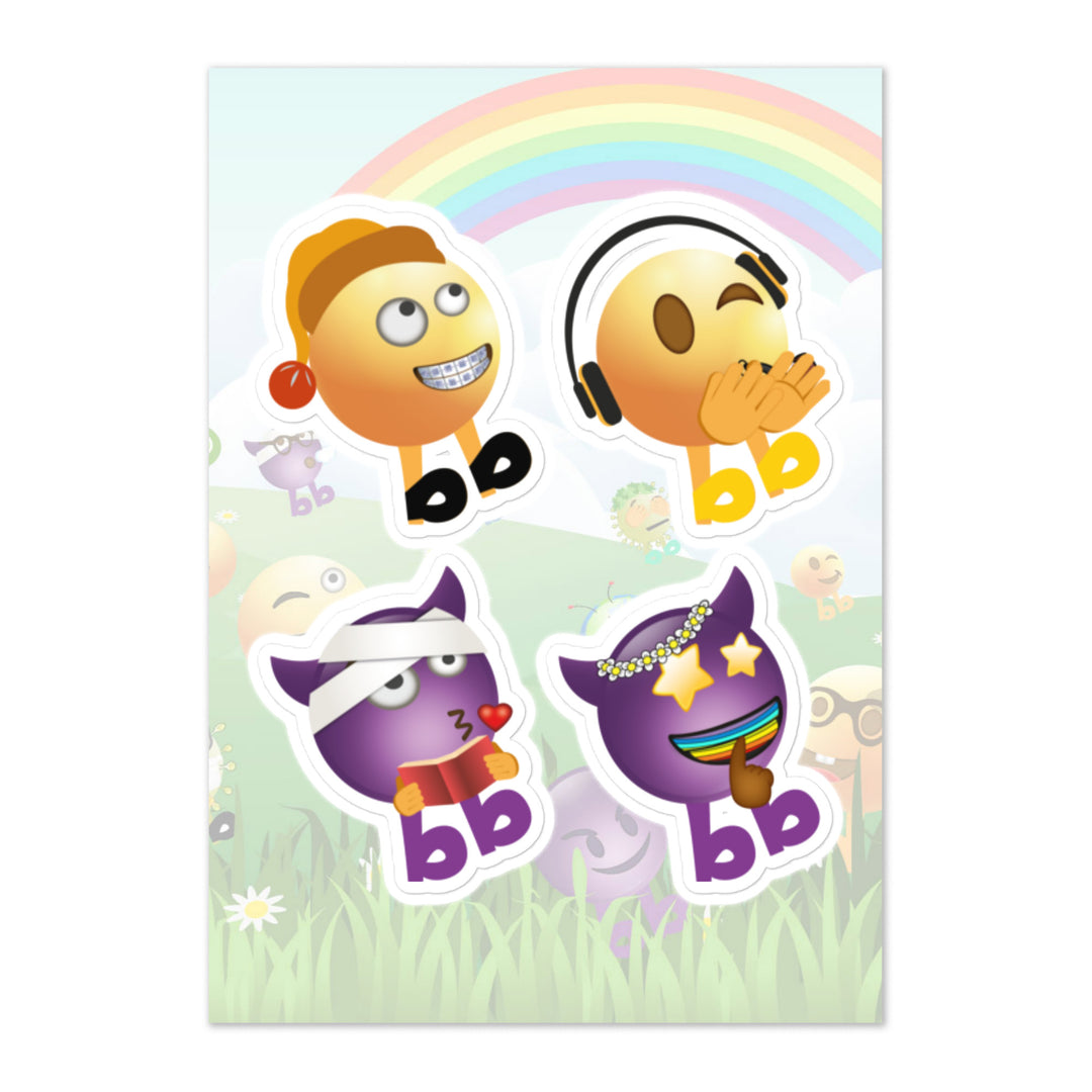 Megabb PaPa Stickers - Emojibb
