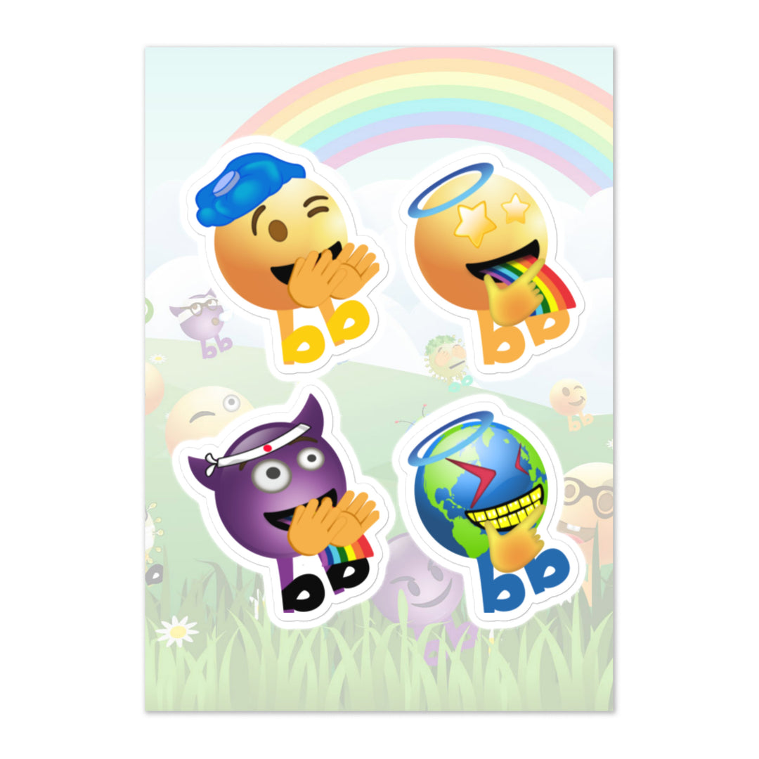 Megabb PaPa Stickers - Emojibb