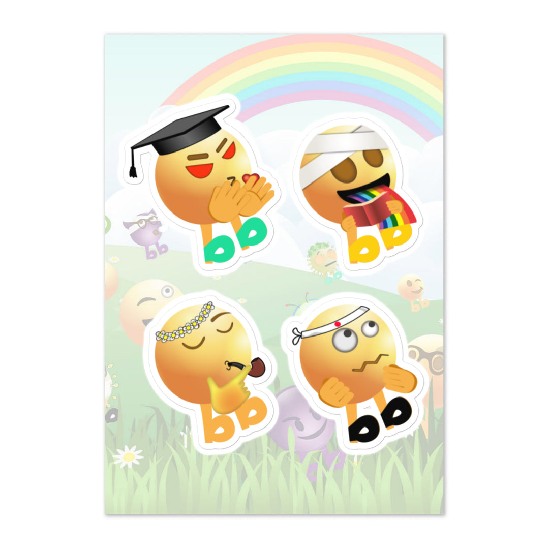 Megabb PaPa Stickers - Emojibb