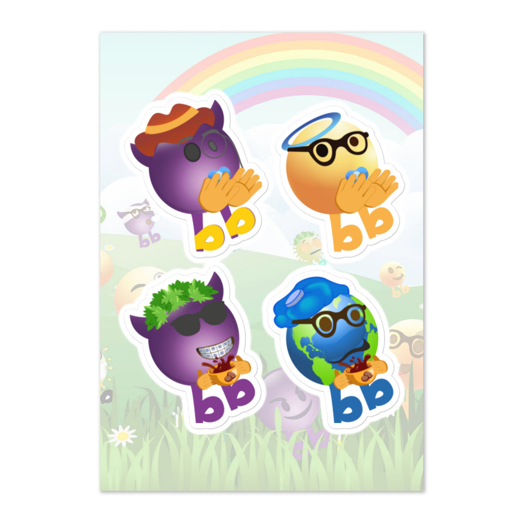 Megabb PaPa Stickers - Emojibb