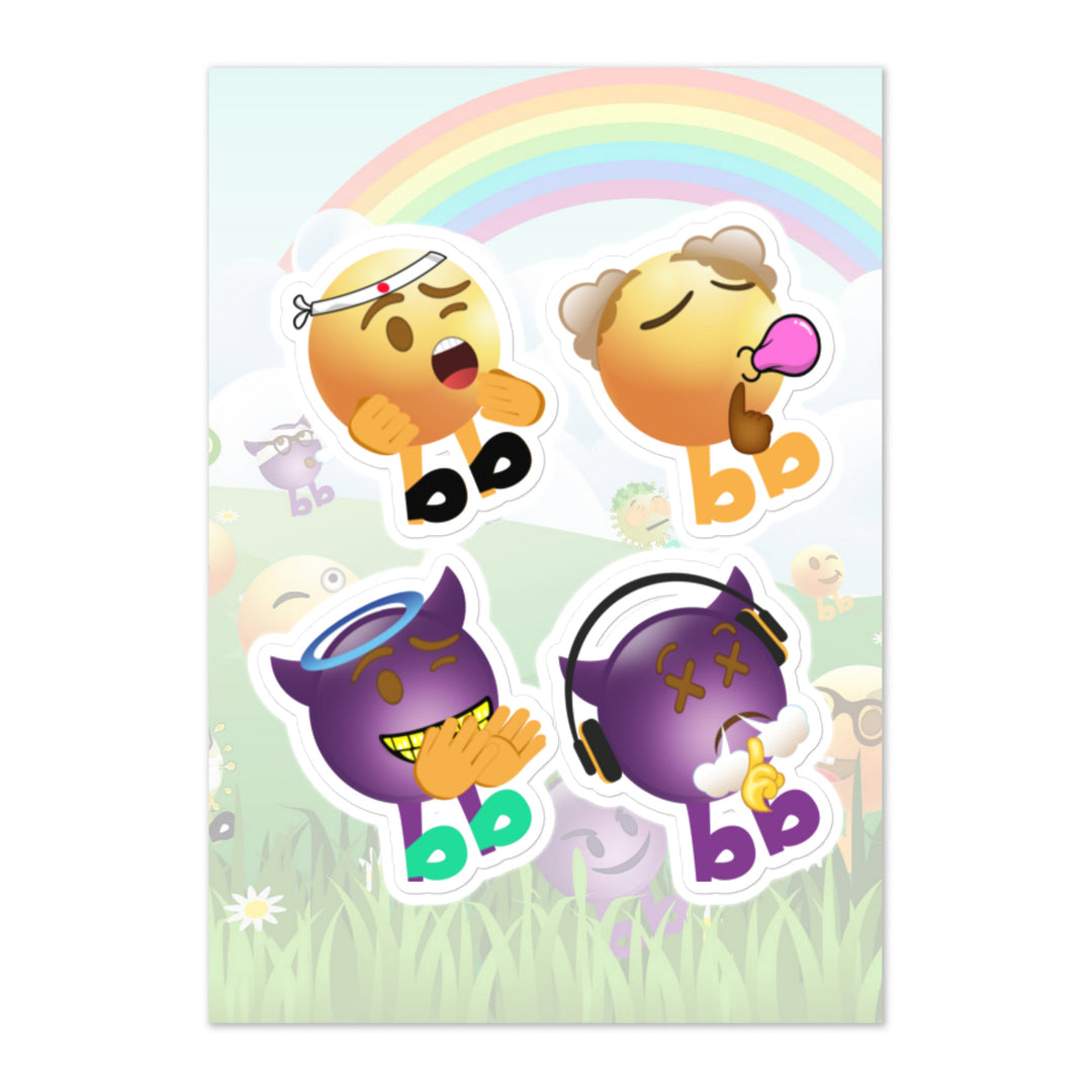 Megabb PaPa Stickers - Emojibb