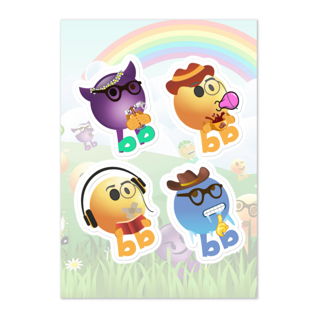 Megabb PaPa Stickers - Emojibb