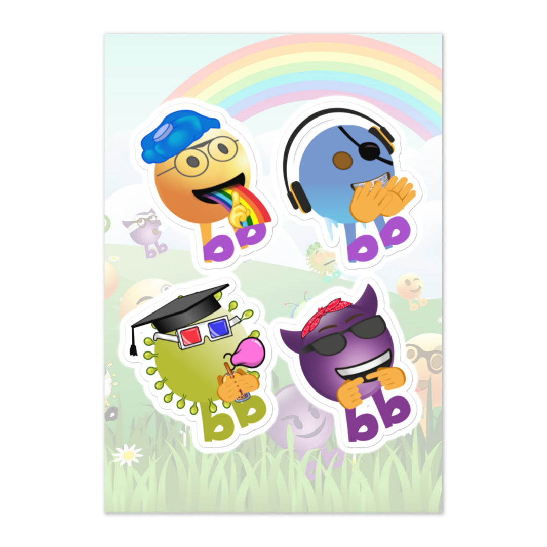 Megabb PaPa Stickers - Emojibb