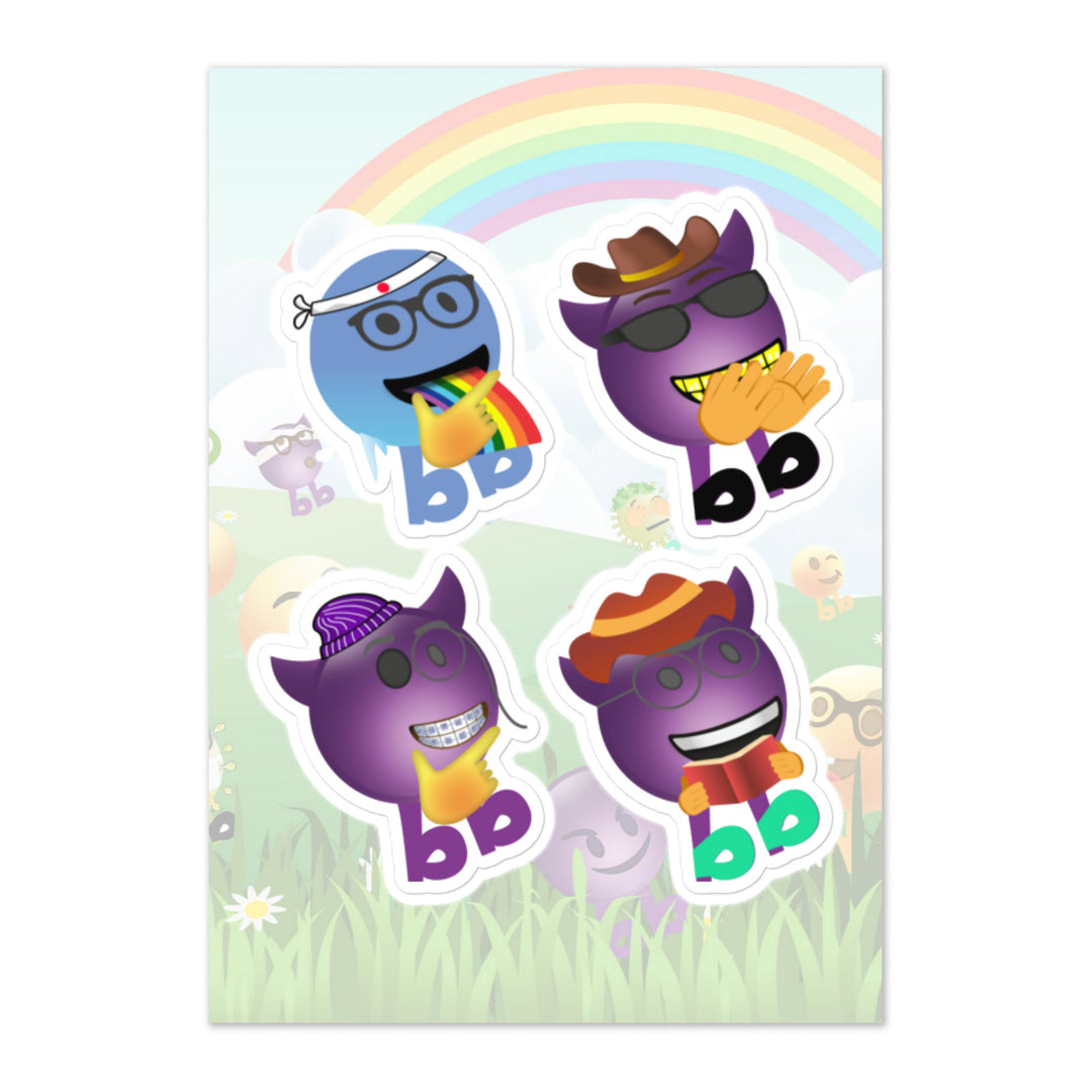 Megabb PaPa Stickers - Emojibb