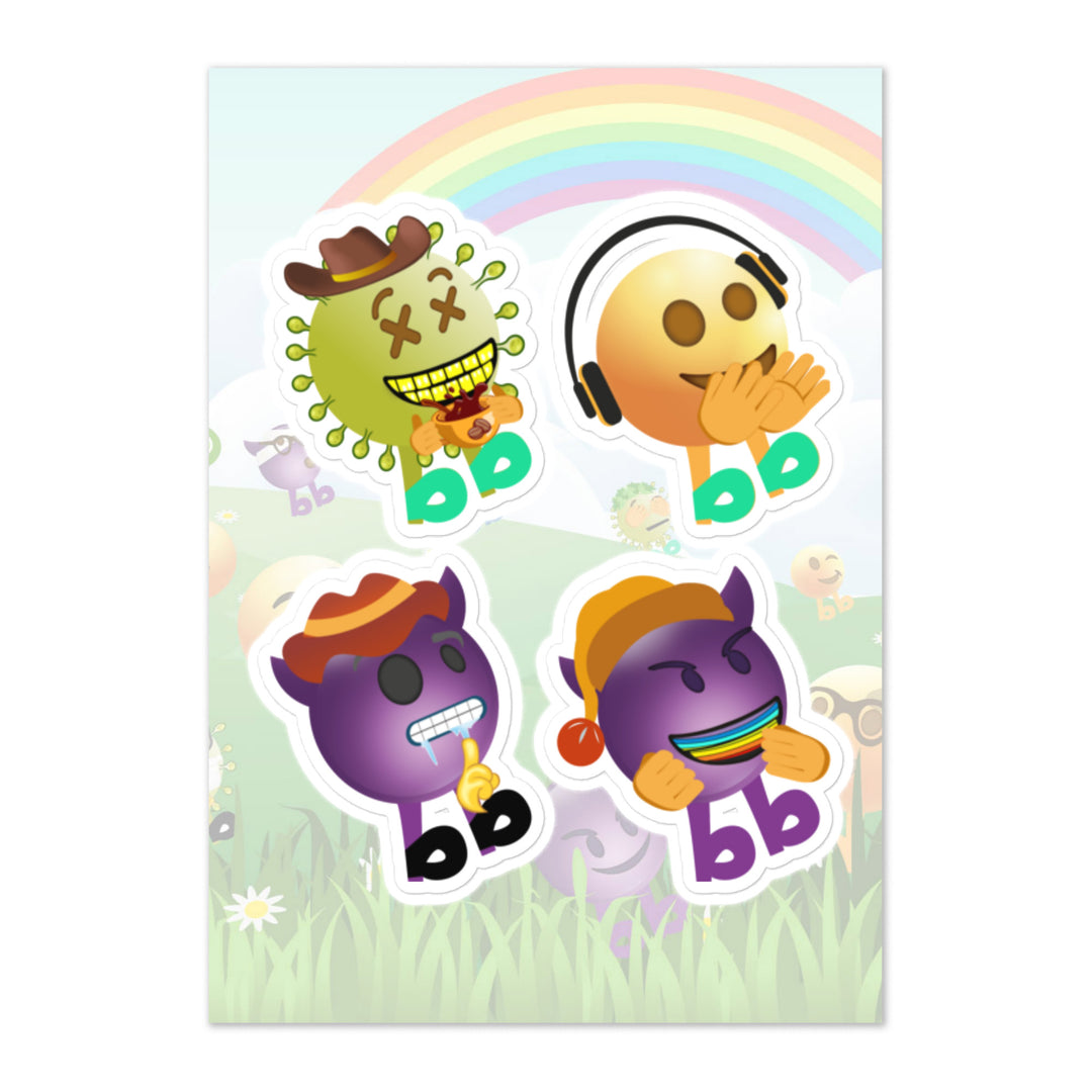 Megabb PaPa Stickers - Emojibb