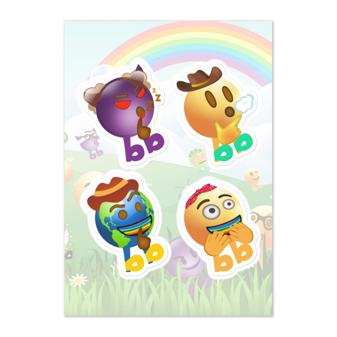 Megabb PaPa Stickers - Emojibb