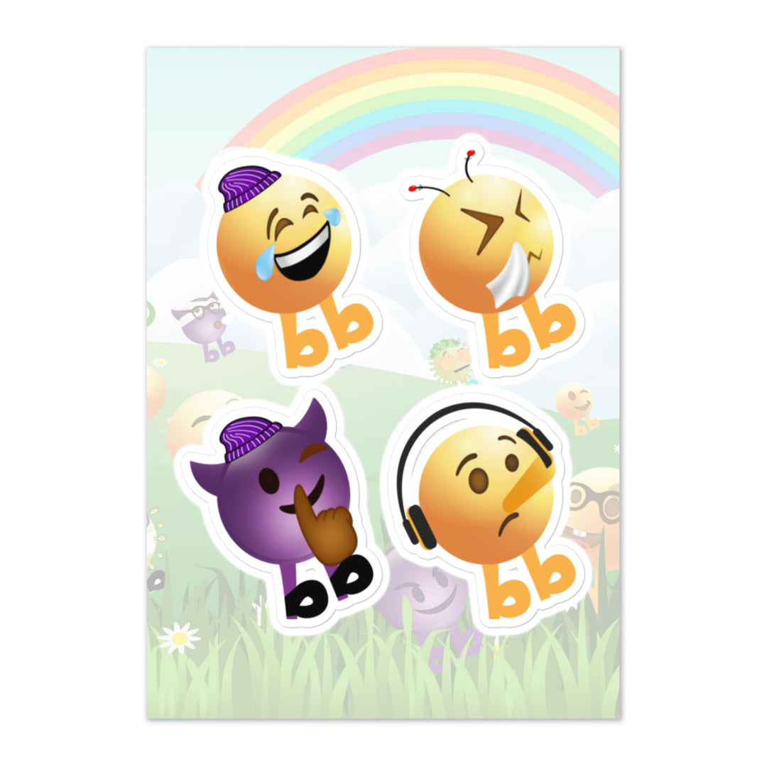 Megabb PaPa Stickers - Emojibb