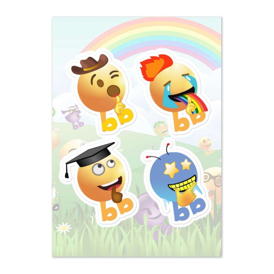 Megabb PaPa Stickers - Emojibb