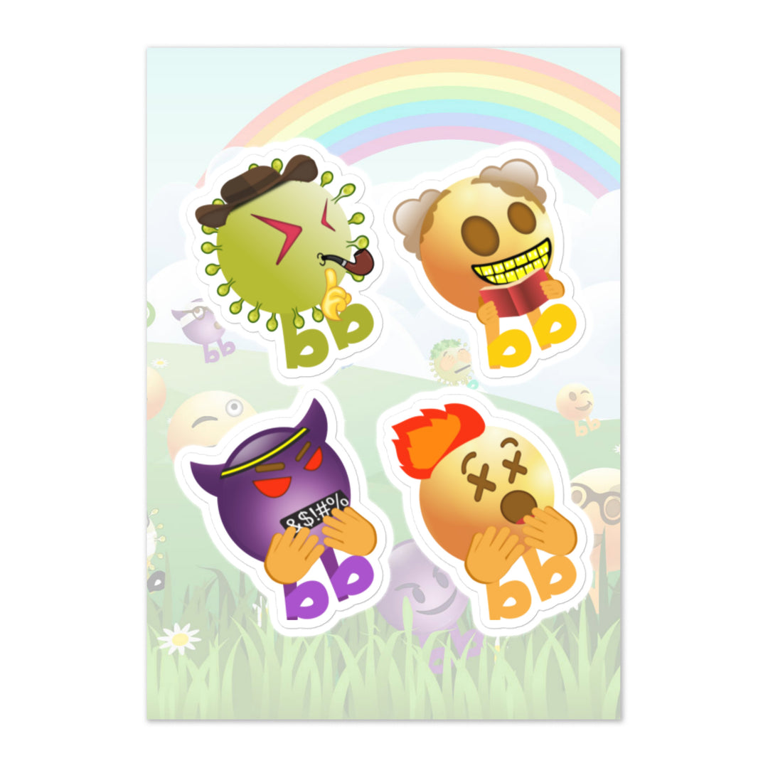 Megabb PaPa Stickers - Emojibb