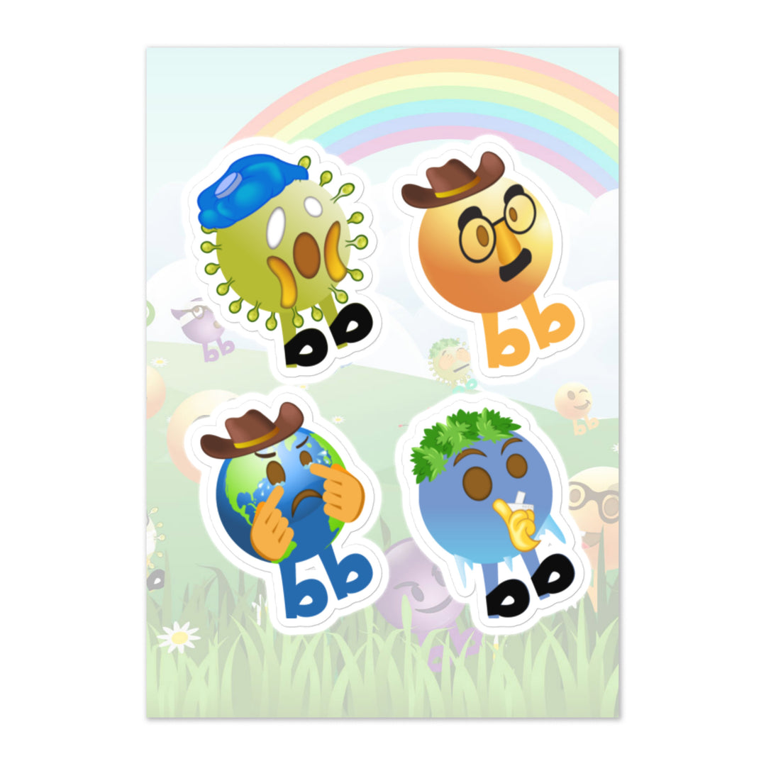 Megabb PaPa Stickers - Emojibb