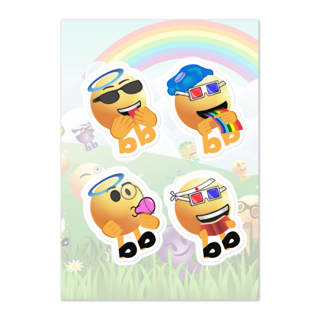 Megabb PaPa Stickers - Emojibb