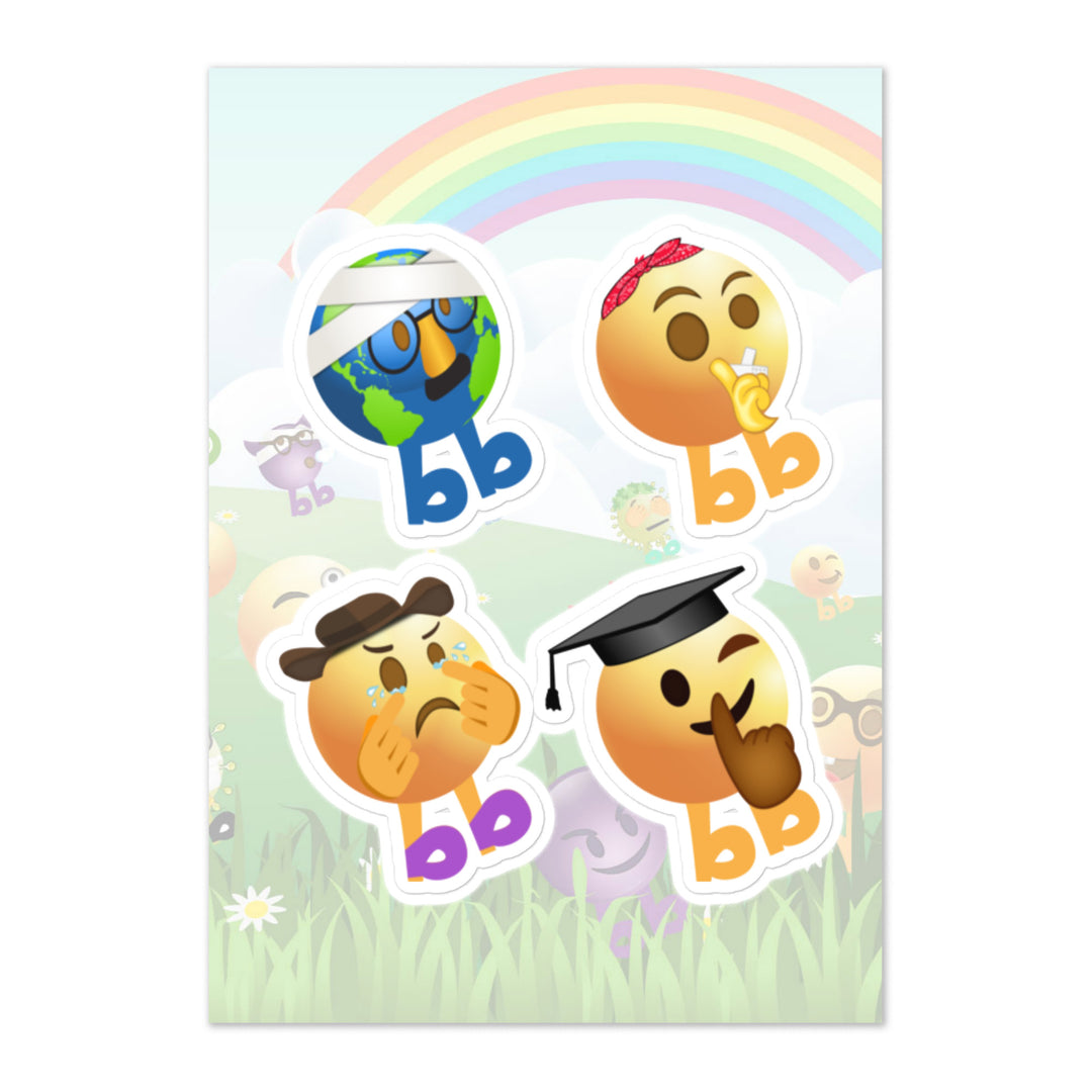 Megabb PaPa Stickers - Emojibb