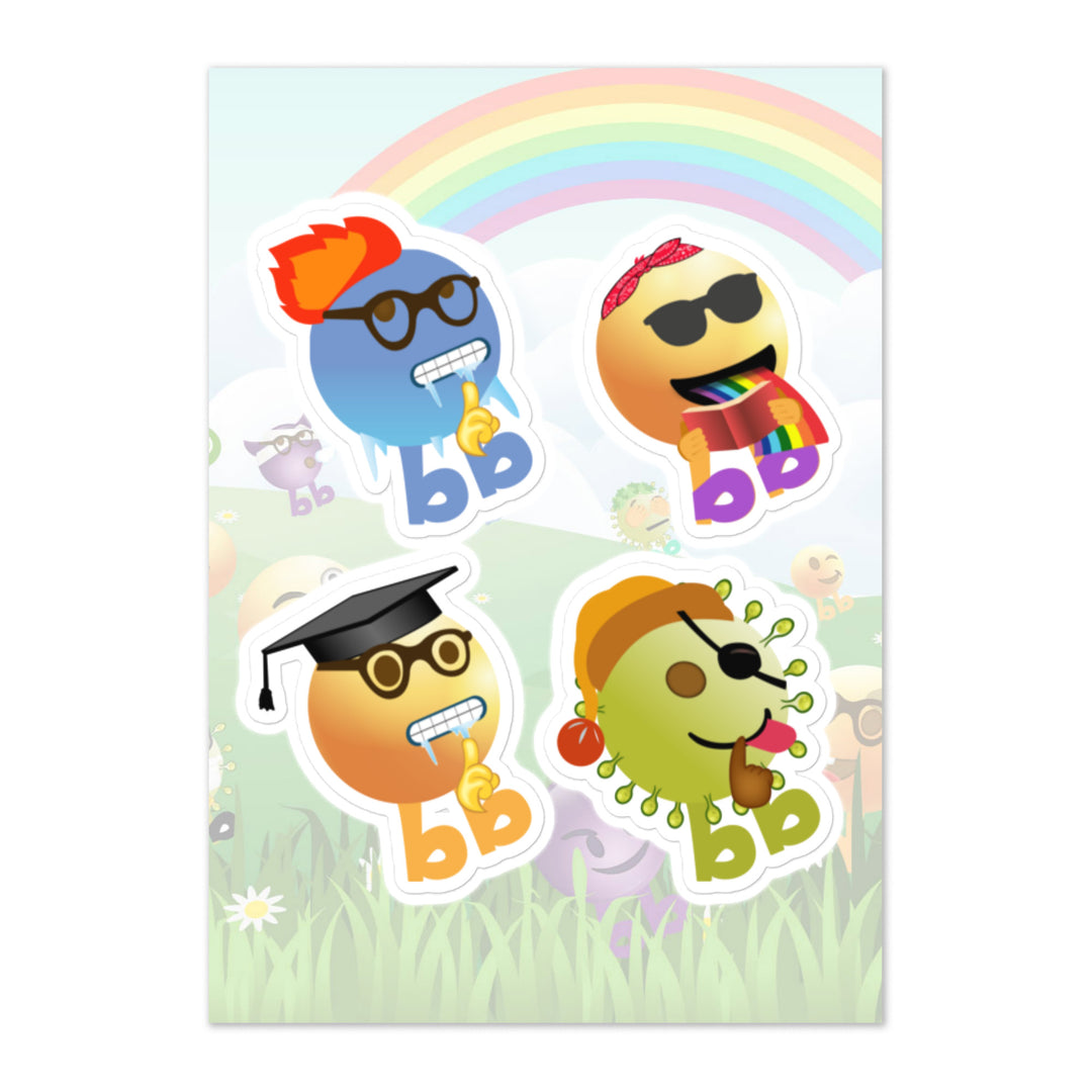 Megabb PaPa Stickers - Emojibb