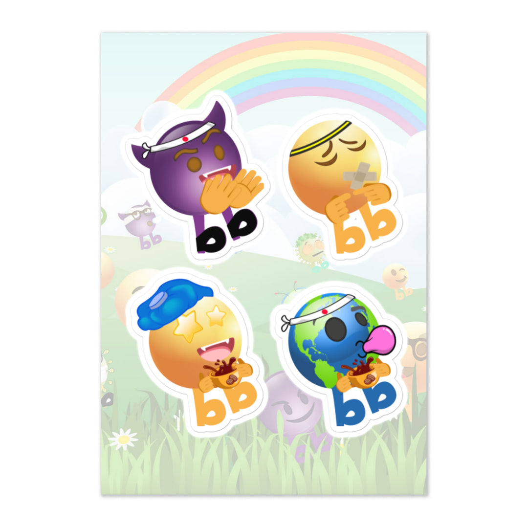Megabb PaPa Stickers - Emojibb