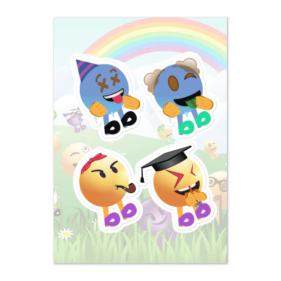 Megabb PaPa Stickers - Emojibb
