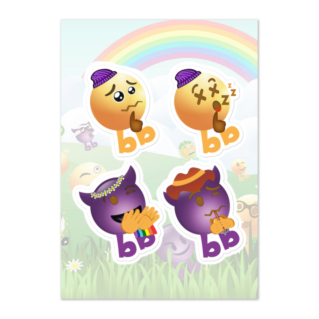 Megabb PaPa Stickers - Emojibb