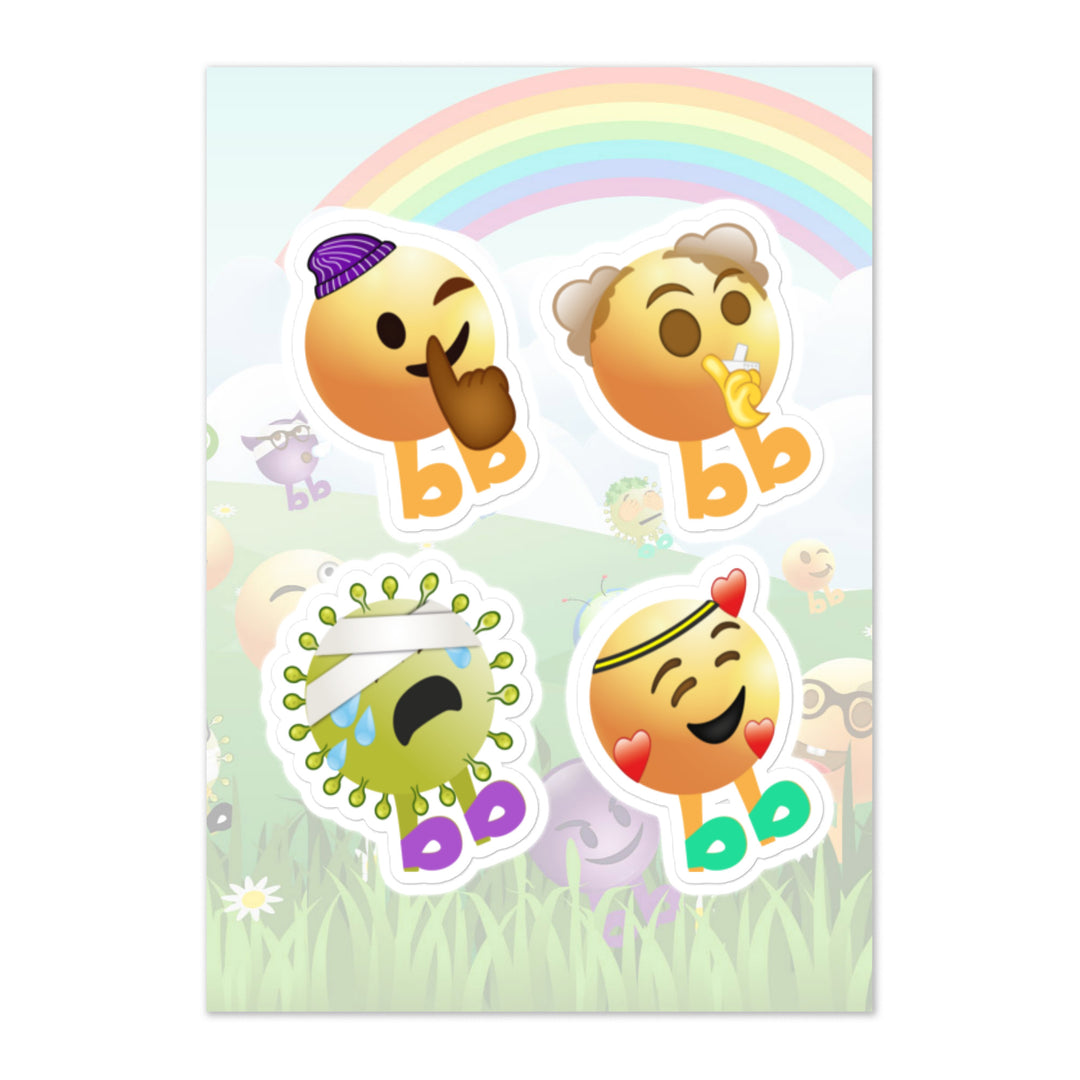 Megabb PaPa Stickers - Emojibb