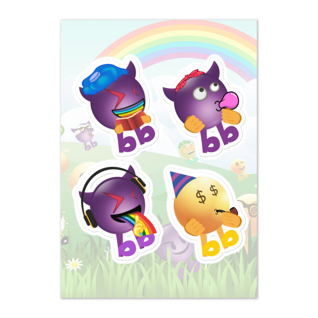 Megabb PaPa Stickers - Emojibb