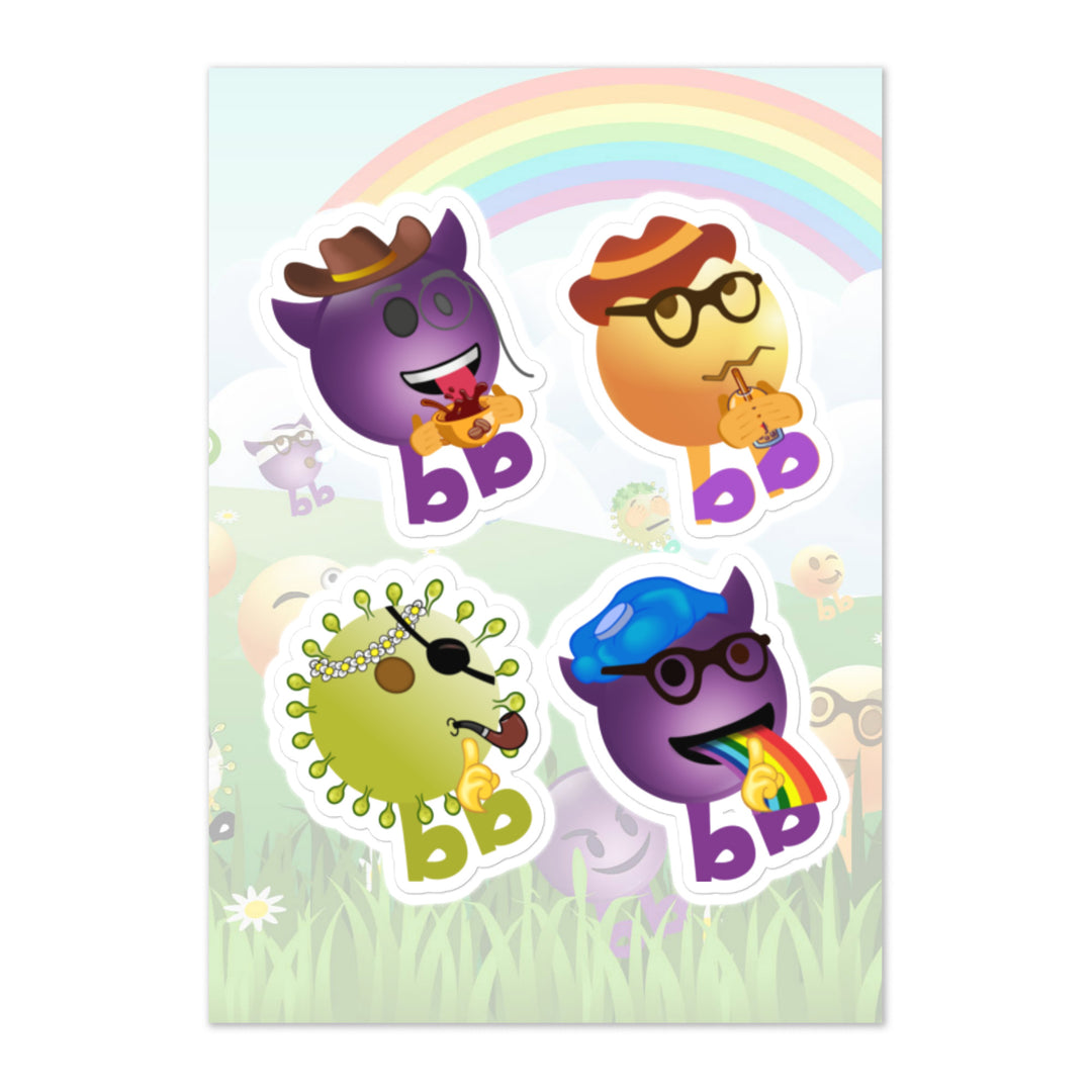 Megabb PaPa Stickers - Emojibb