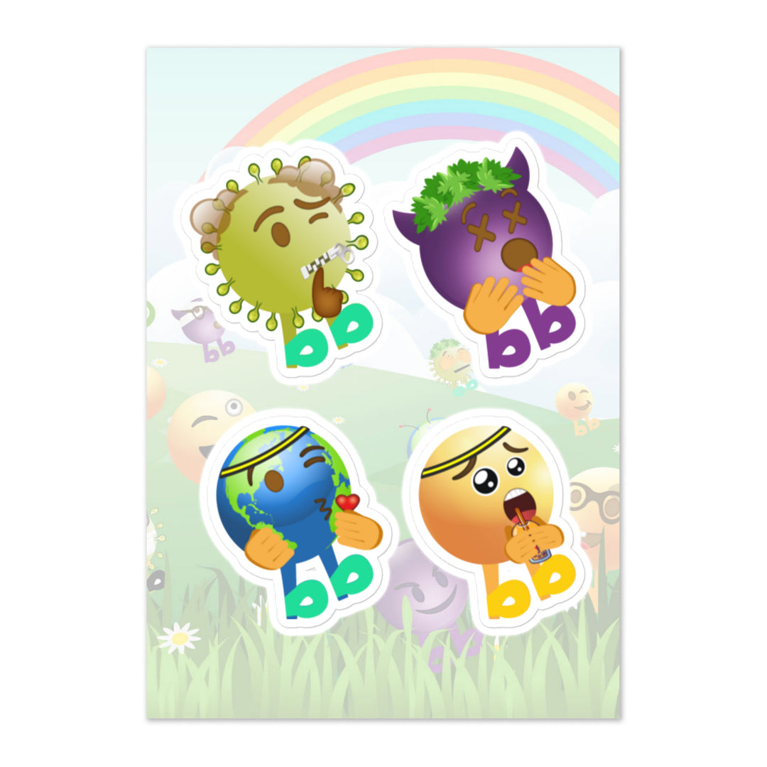 Megabb PaPa Stickers - Emojibb