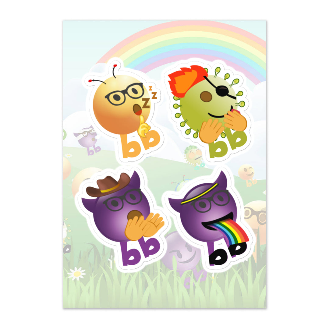 Megabb PaPa Stickers - Emojibb