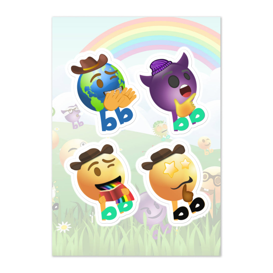 Megabb PaPa Stickers - Emojibb