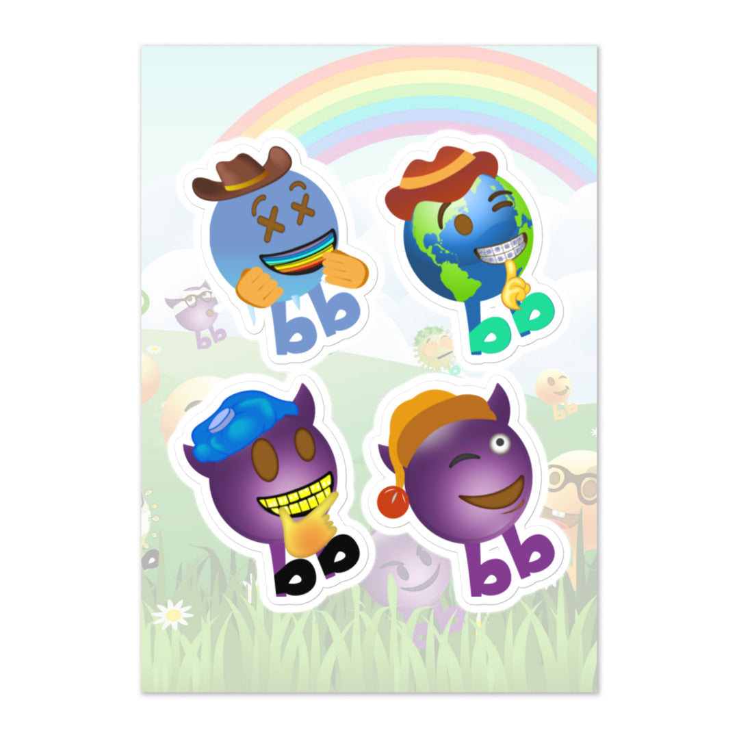 Megabb PaPa Stickers - Emojibb