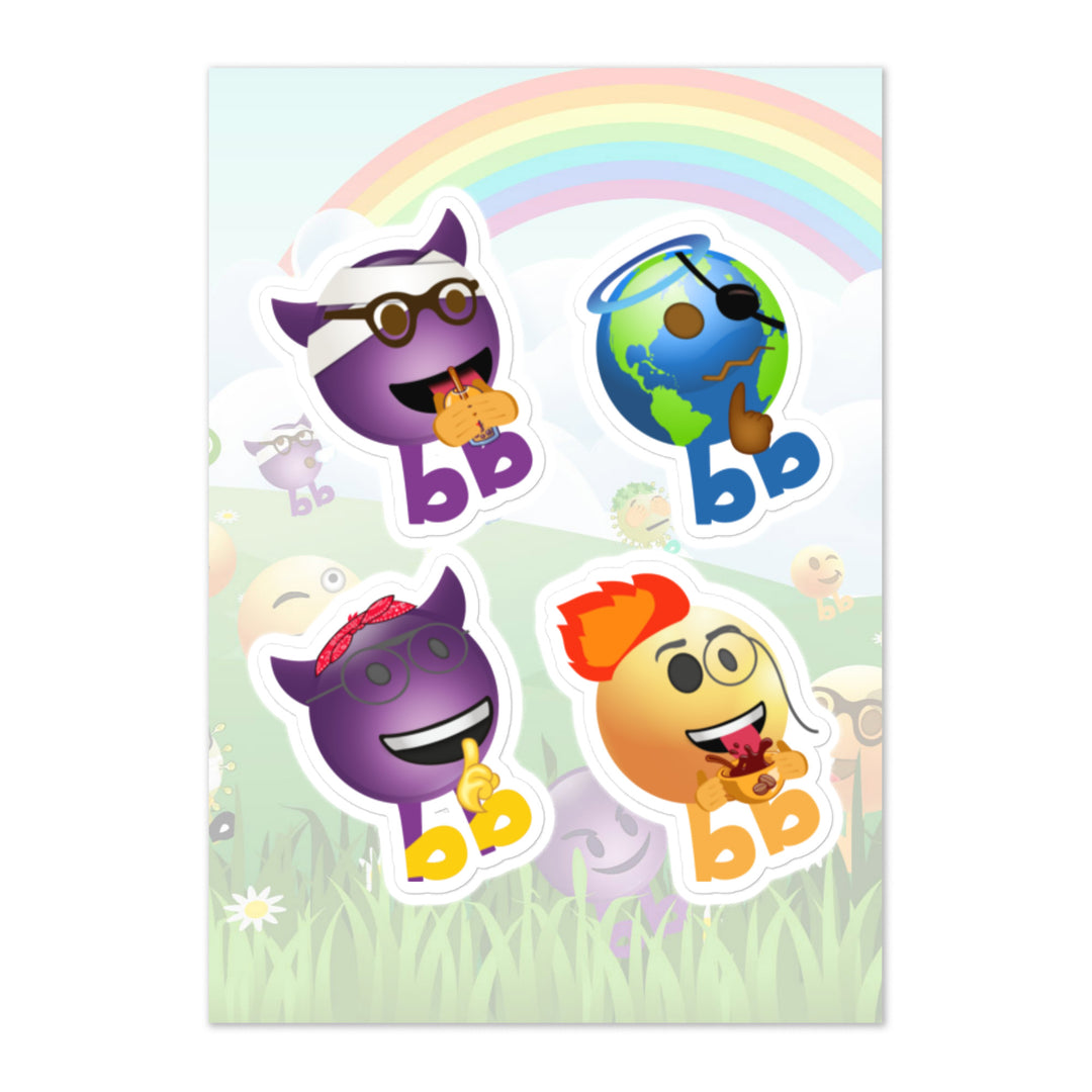 Megabb PaPa Stickers - Emojibb