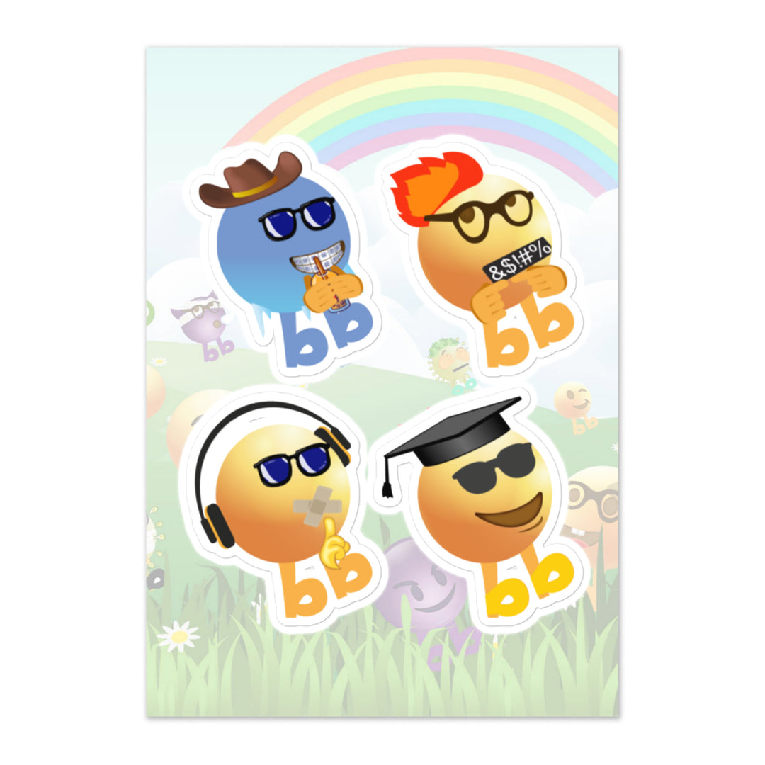 Megabb PaPa Stickers - Emojibb