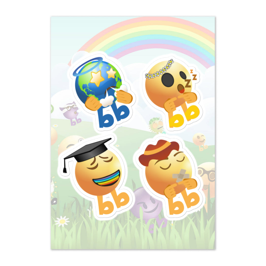 Megabb PaPa Stickers - Emojibb