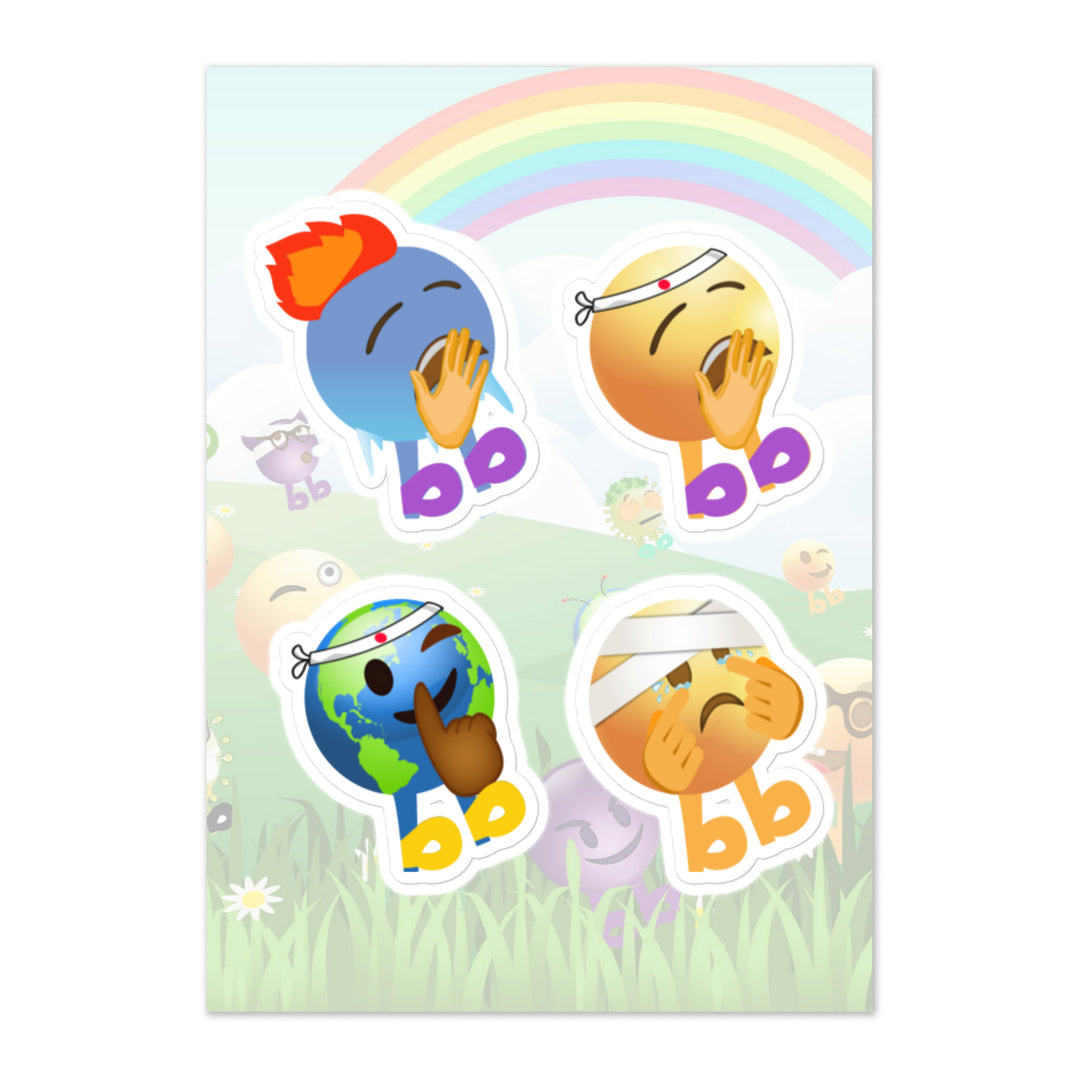 Megabb PaPa Stickers - Emojibb