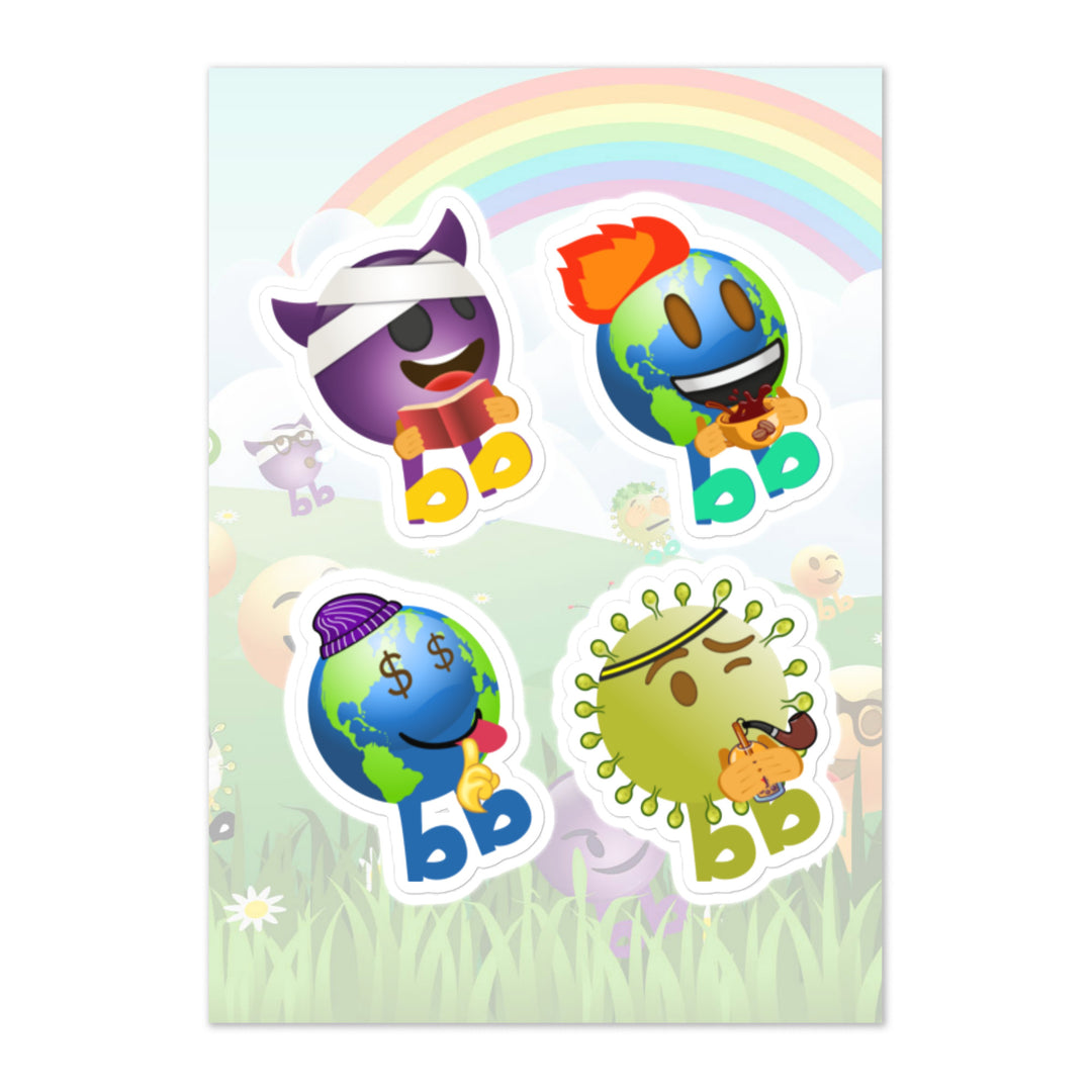 Megabb PaPa Stickers - Emojibb