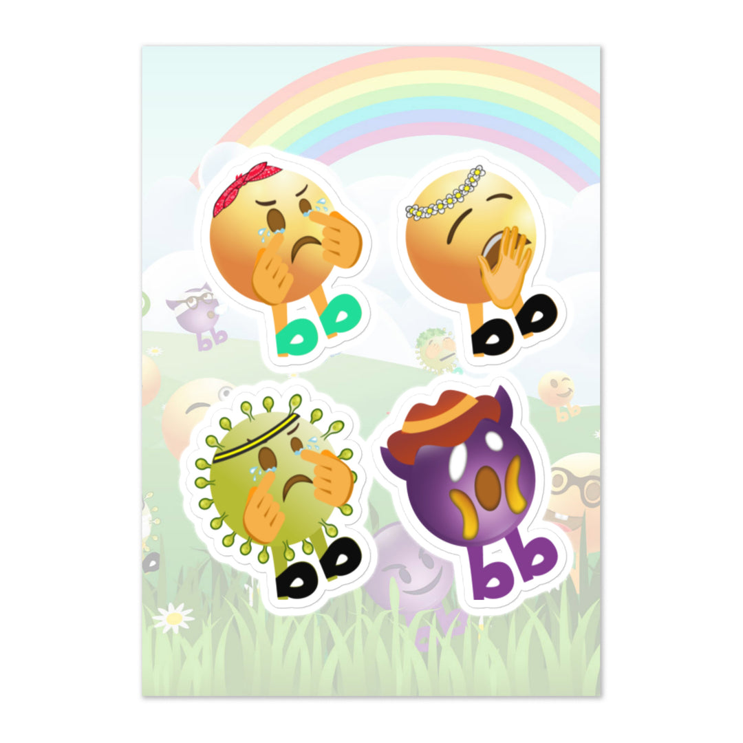 Megabb PaPa Stickers - Emojibb