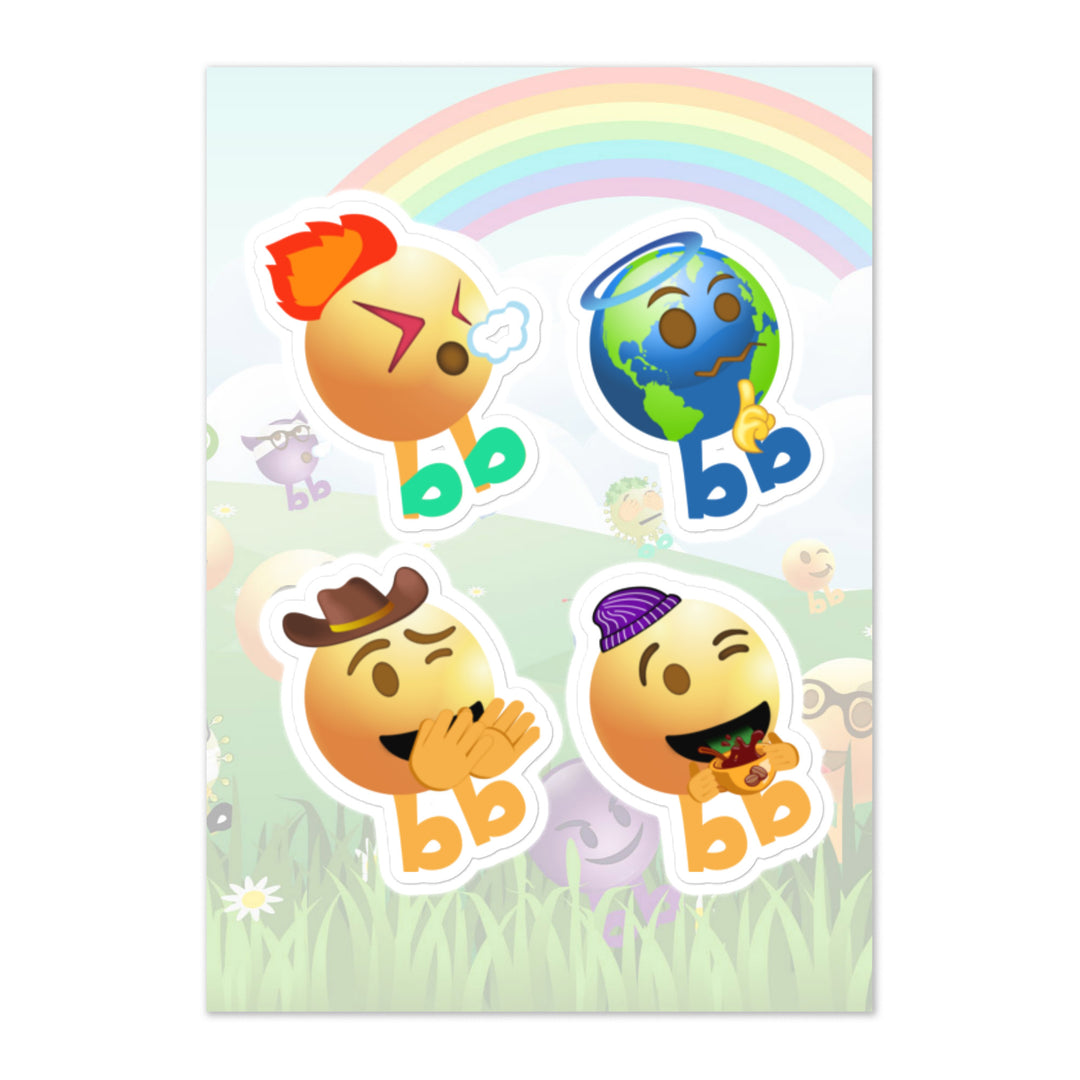 Megabb PaPa Stickers - Emojibb
