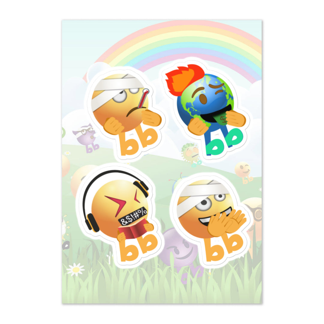 Megabb PaPa Stickers - Emojibb