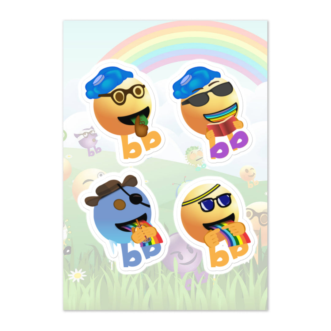 Megabb PaPa Stickers - Emojibb
