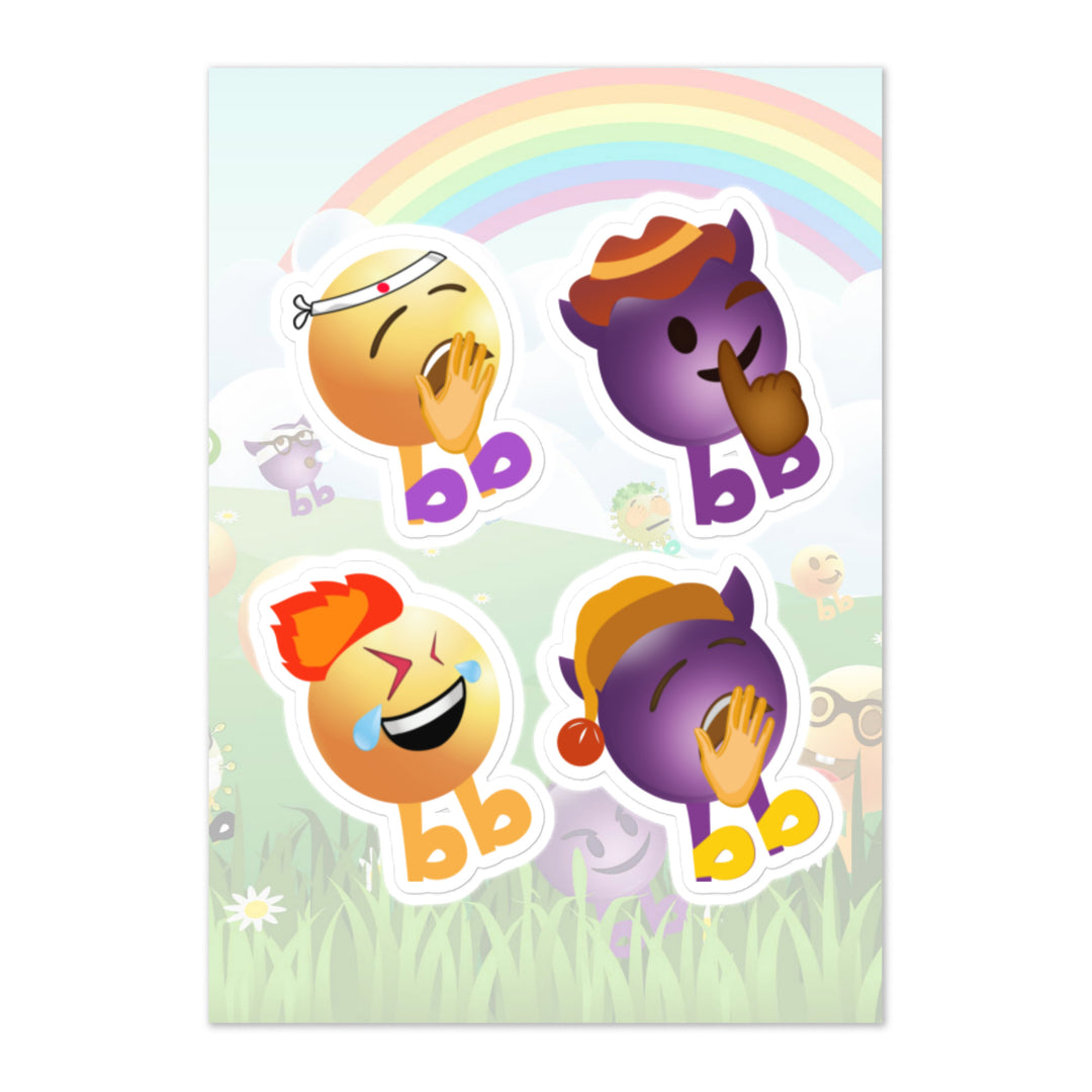 Megabb PaPa Stickers - Emojibb
