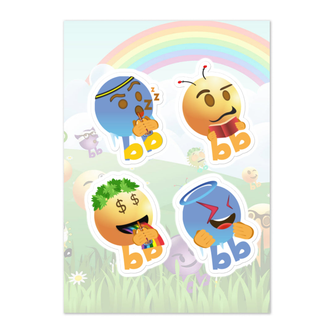 Megabb PaPa Stickers - Emojibb