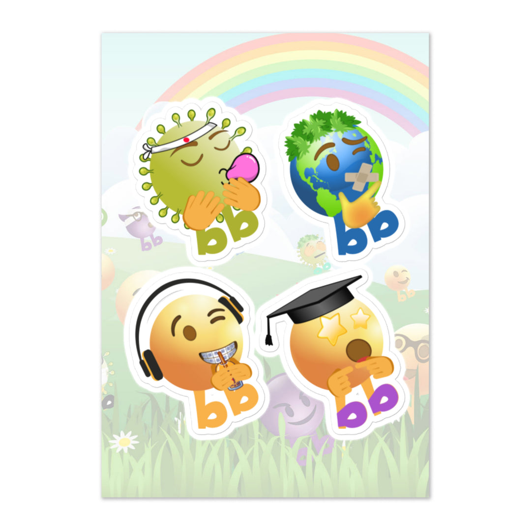 Megabb PaPa Stickers - Emojibb