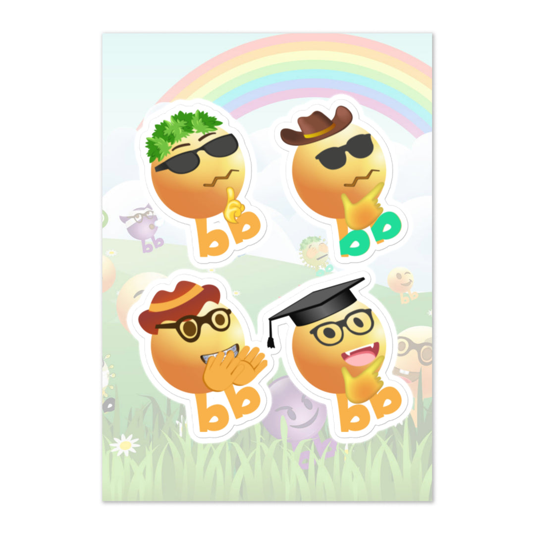 Megabb PaPa Stickers - Emojibb