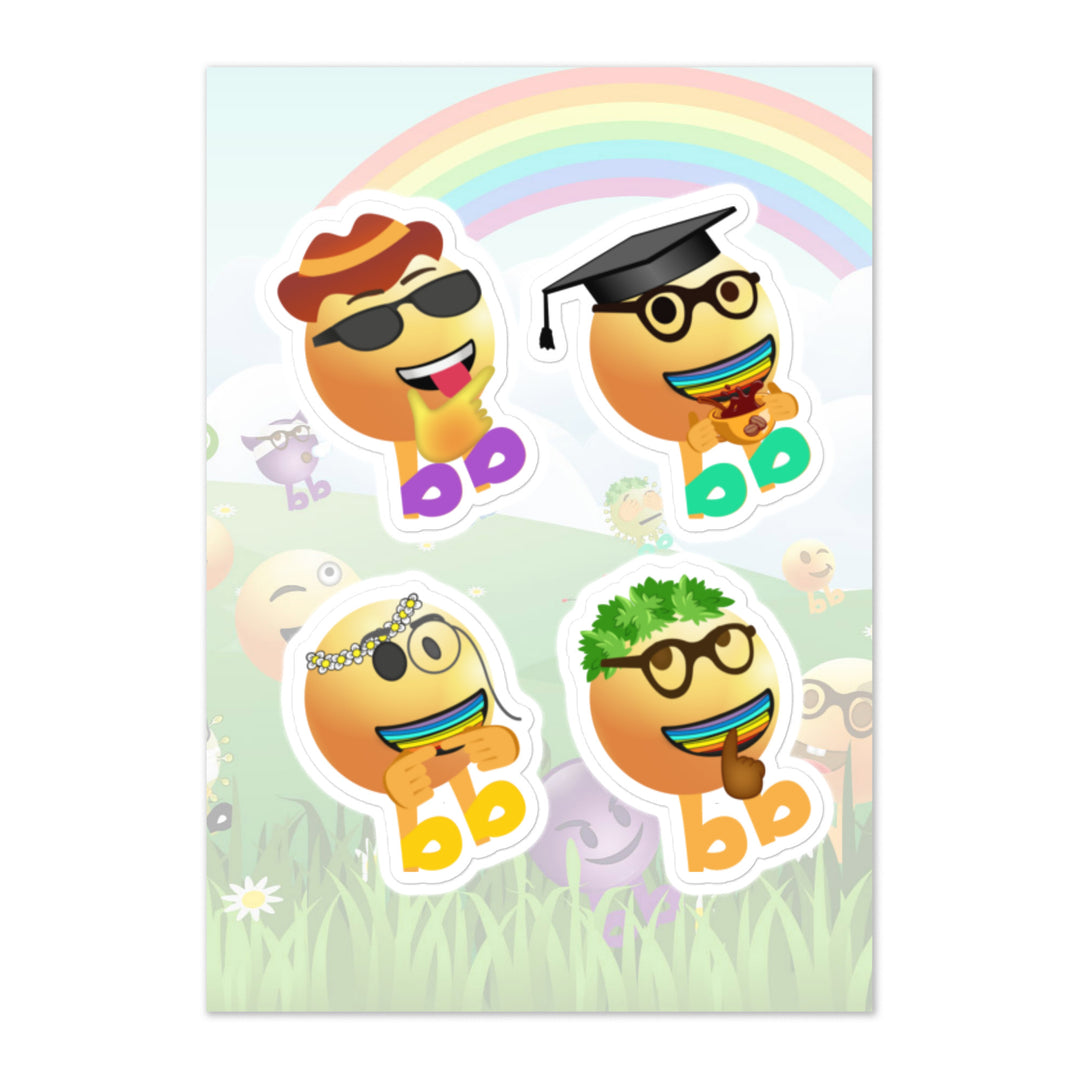 Megabb PaPa Stickers - Emojibb