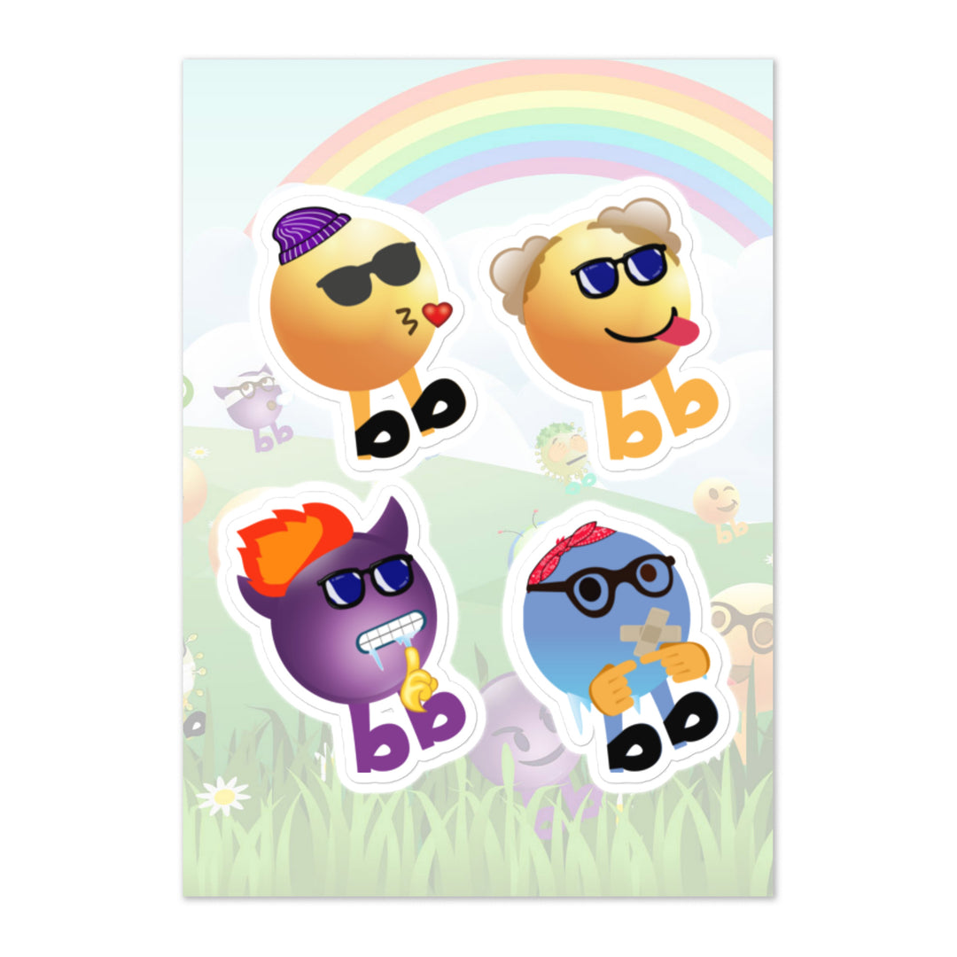 Megabb PaPa Stickers - Emojibb