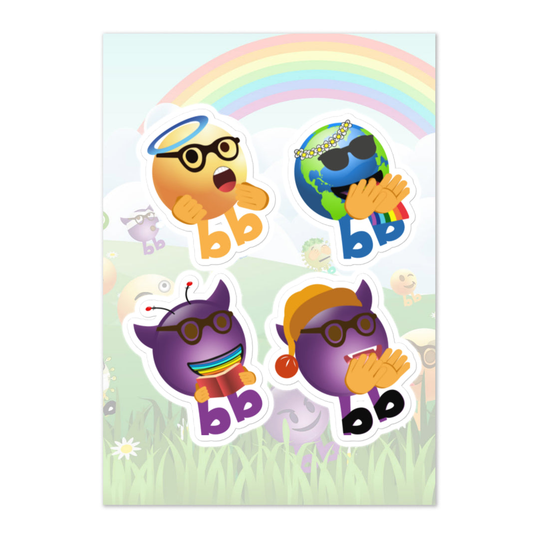 Megabb PaPa Stickers - Emojibb